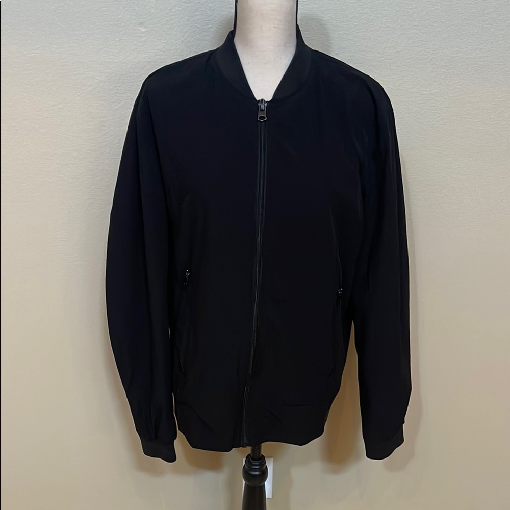Men's Black Bomber Jacket